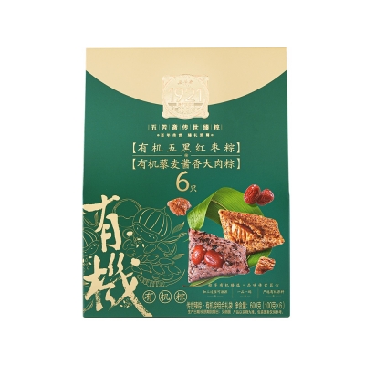 传世臻粽?100克*6真空有机粽组合